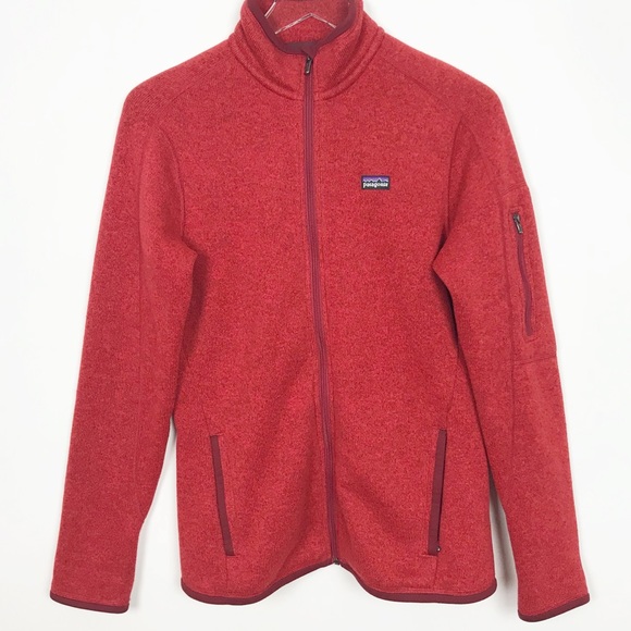 Patagonia Jackets & Blazers - [Patagonia] Sweater Better Red Zip Up Jacket